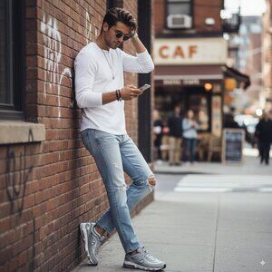 Mother Denim men the next double cuff ankle the world's best Size 32